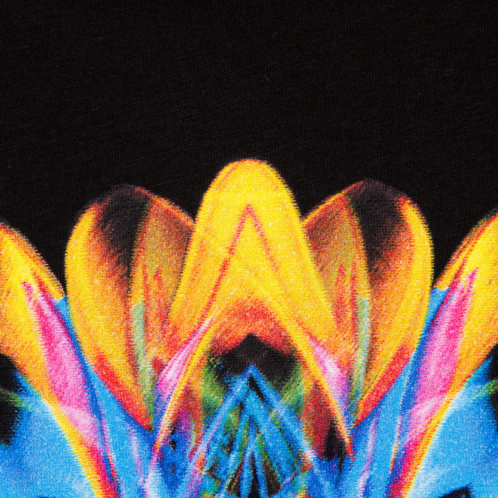 050 Disco Psychedelia Front Print - Tshirt - Black
