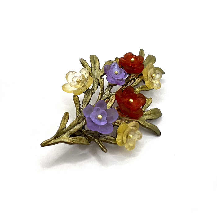 Mums All Around Brooch