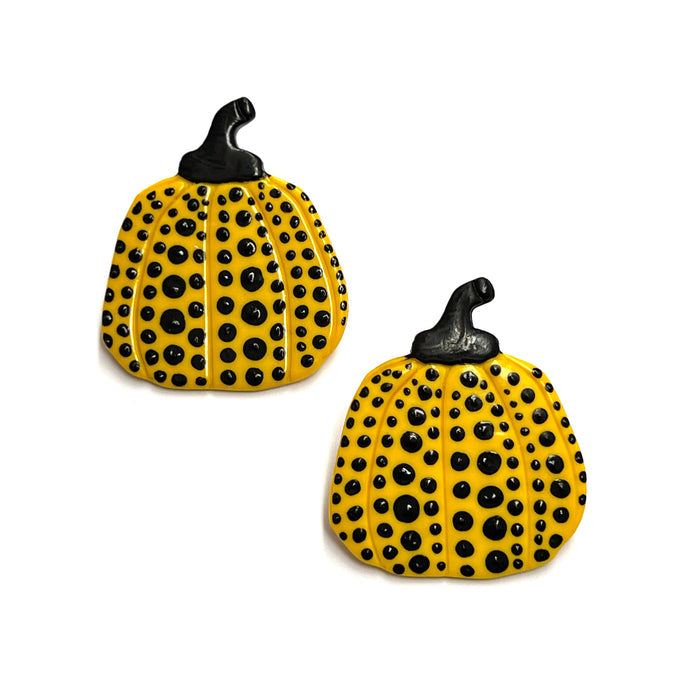 Venus de Chela Pumpkins Earrings