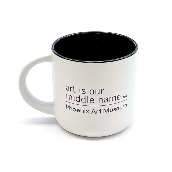 Art is Our Middle Name Color Mug