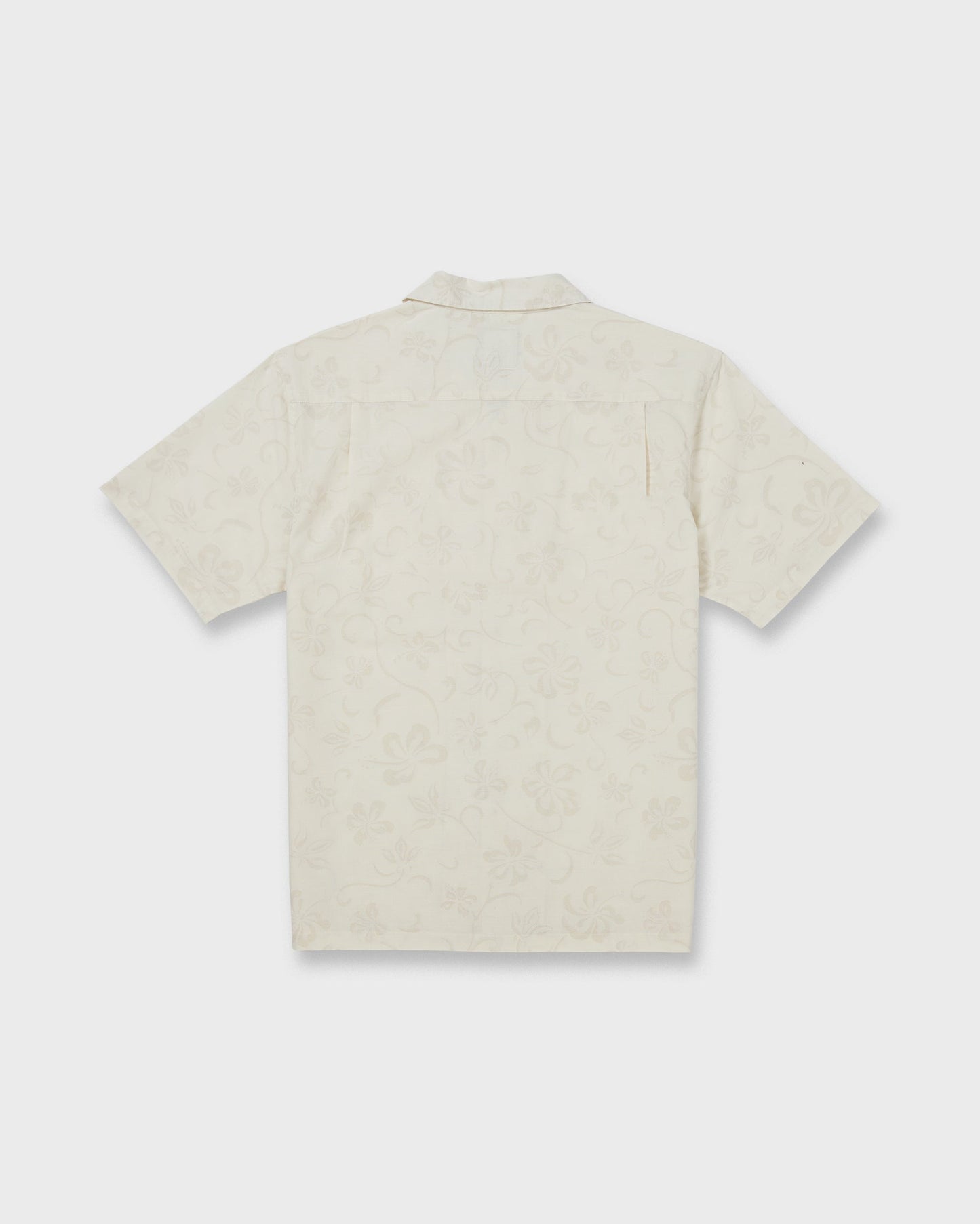 Lo-Biscus DNA Short Sleeve Camp Shirt - Snow White
