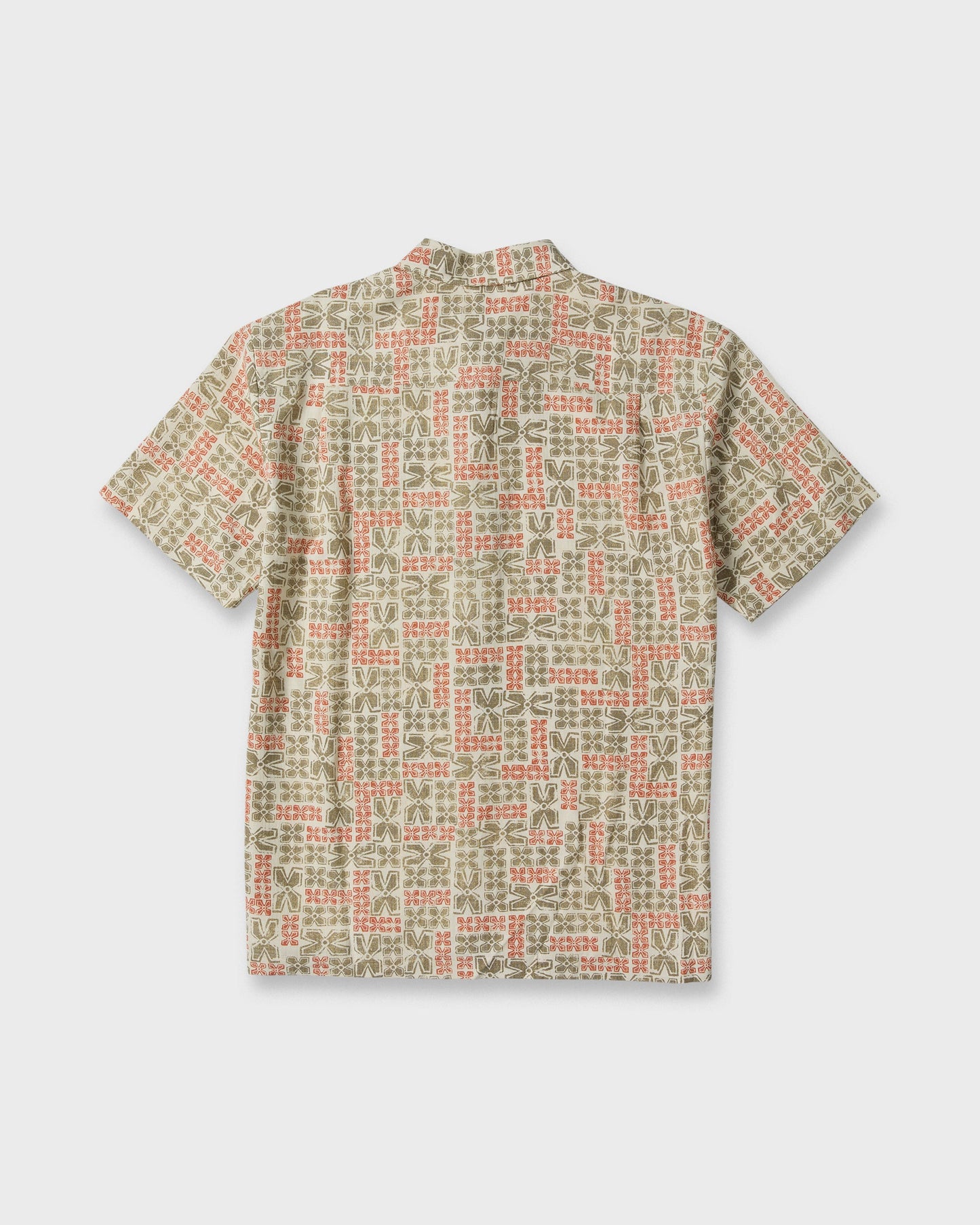 Waterman Boca Short Sleeve Woven Shirt - Moonbeam