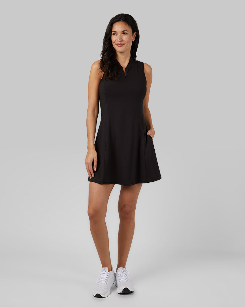 WOMEN'S 1/4 ZIP ACTIVE BRA DRESS
