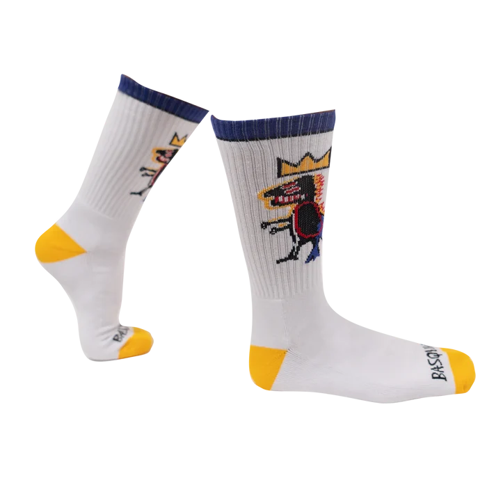 Basquiat "Pez Dispenser" Crew Socks
