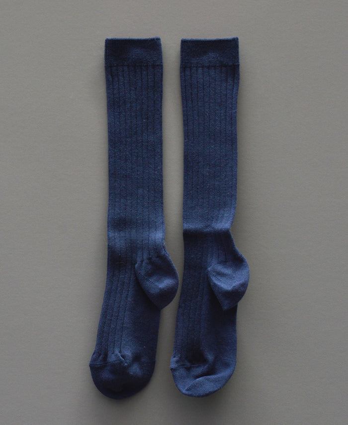 Condor Knee High Ribbed Sock (#480 Navy)