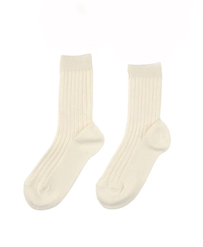 Condor Short Ribbed Sock (#303 Cava)