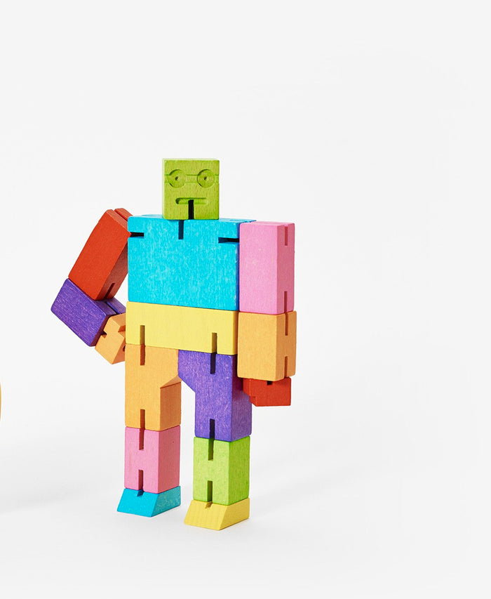 Cubebot Small - Multi Colour