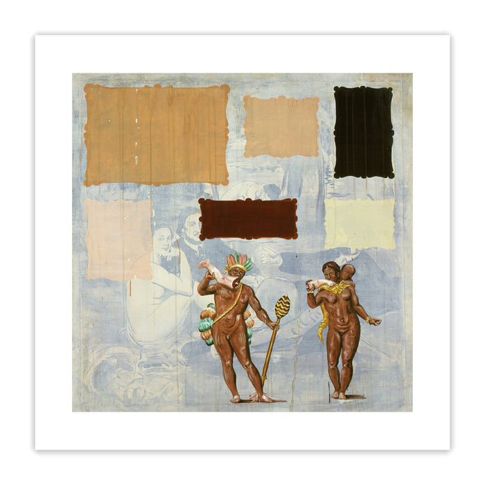 Enrique Chagoya "An Object at the Limits of Language" Print