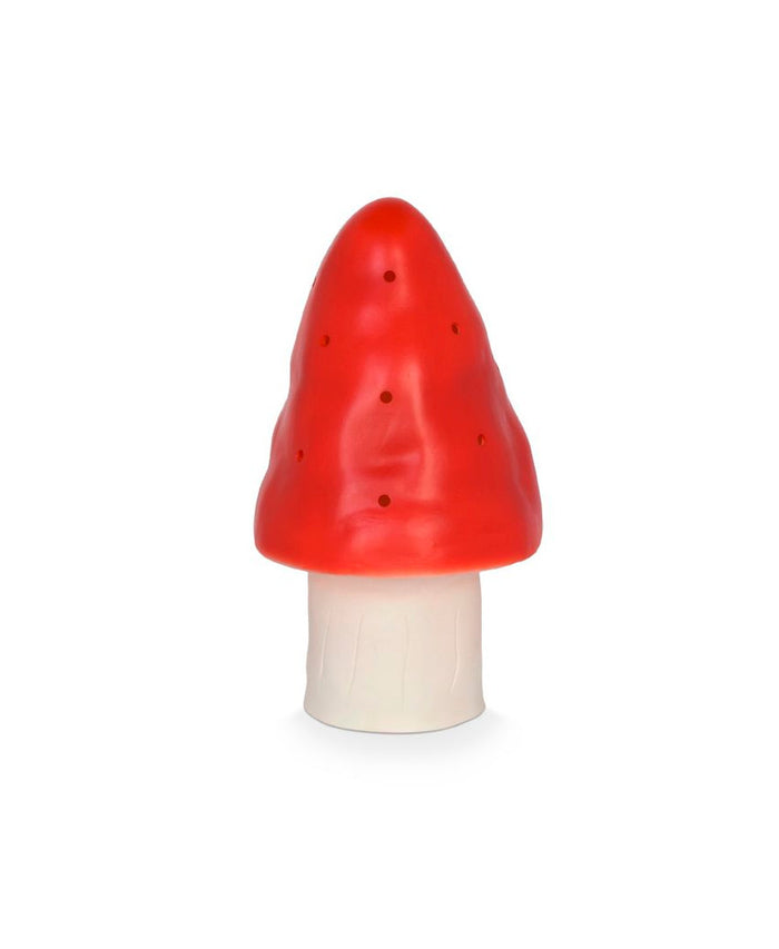 Heico Mushroom Night Light Lamp - Small - Red LED