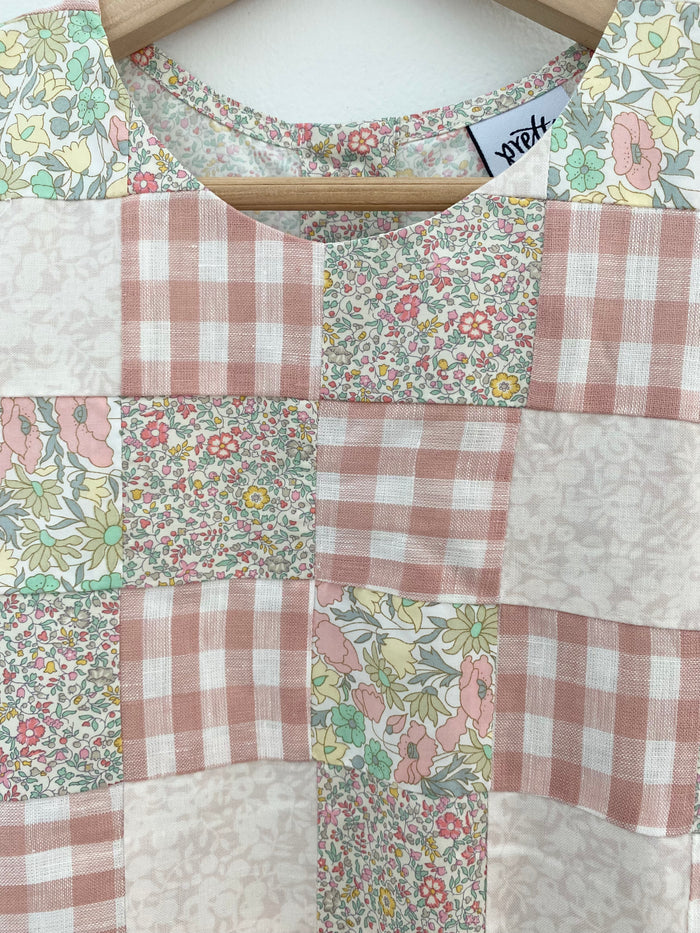 Pretty Wild Kids Maggie Patch Dress Spring Flowers