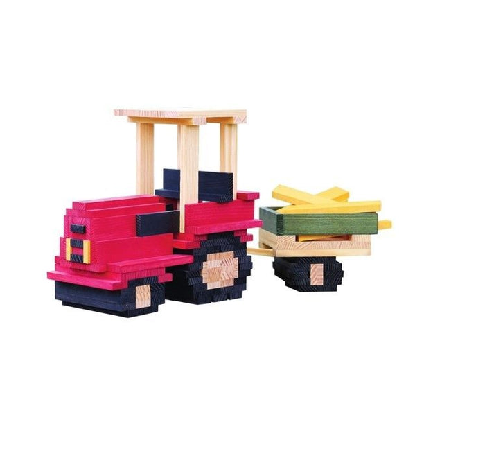 Kapla Tractor Case 155 Pieces