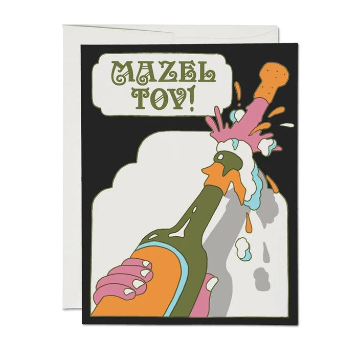 Mazel Tov Congratulations Greeting Card