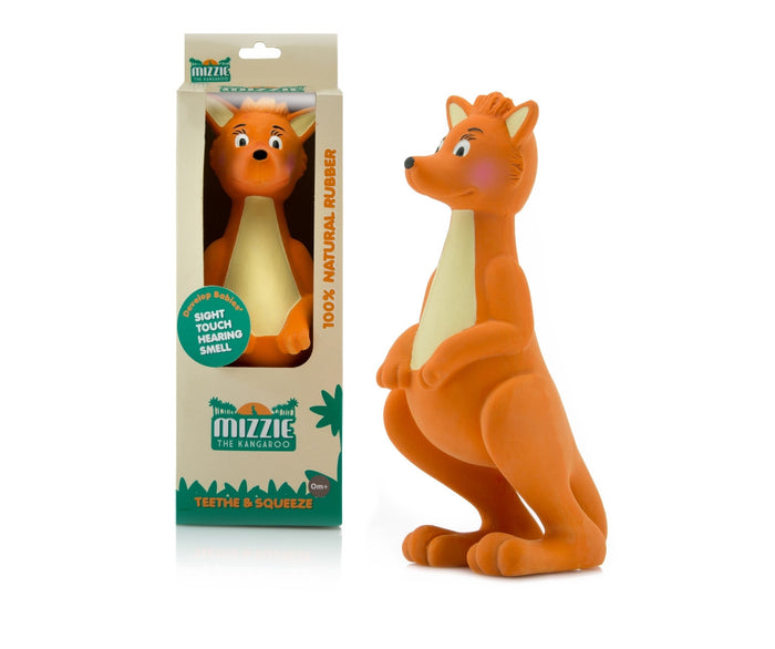 Mizzie The Kangaroo Teeth and Squeeze Toy