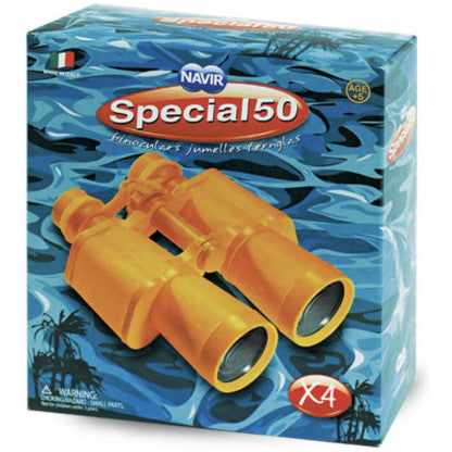 Navir Yellow Binoculars with Case