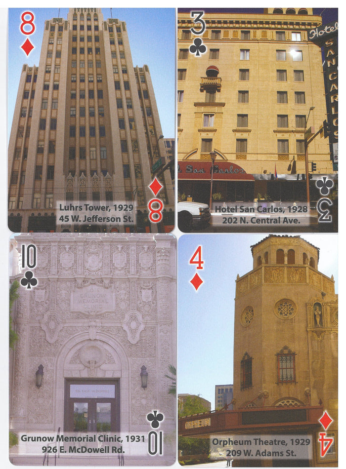 Phoenix Historic Landmark Playing Cards