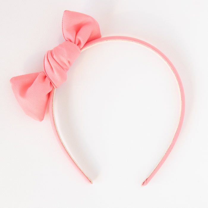 Pretty Wild Zoe Headband With Bow Pink