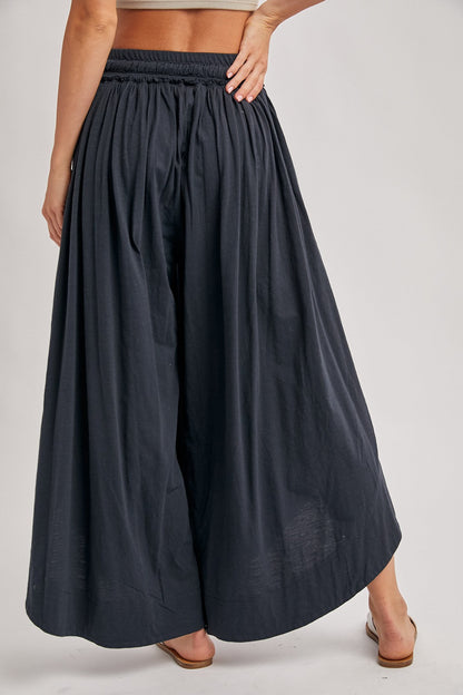 Ash Tulip Hem Super Wide Leg Pants