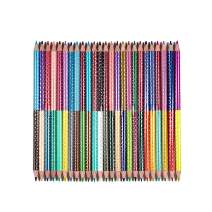 25 Rainbow Double Sided Colored Pencils