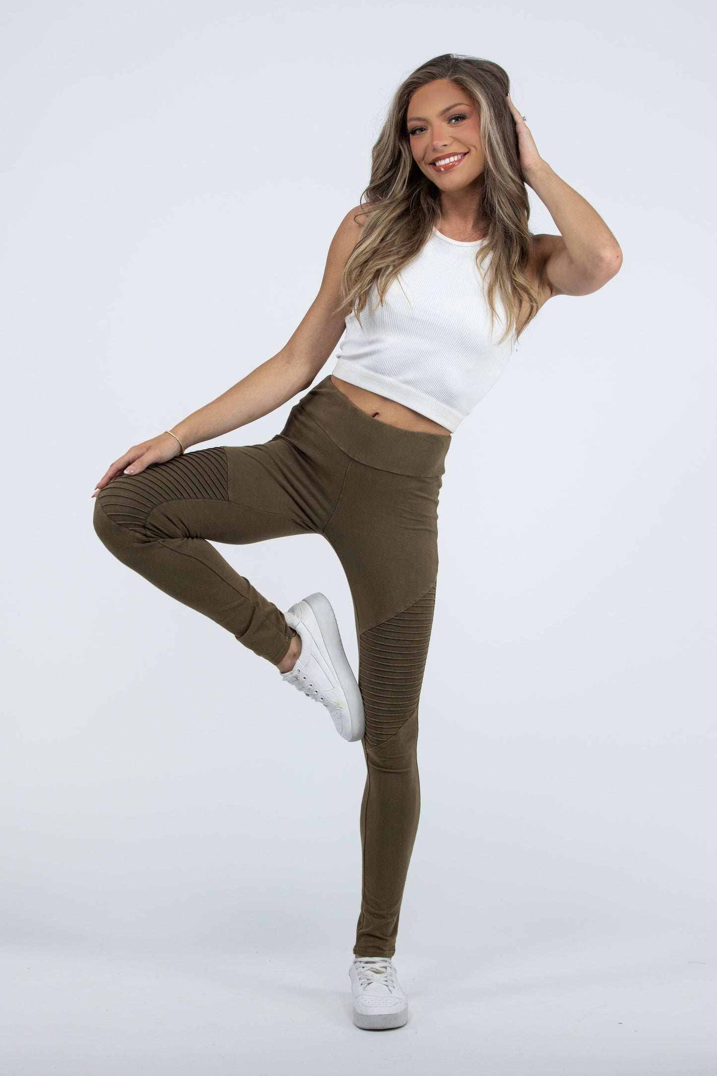 Kick Start The Day Women's High Waist Leggings
