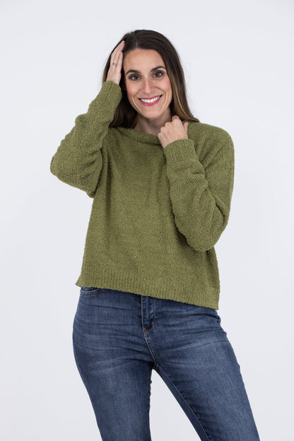 Fab Women's Ribbed Cuffs Sweater