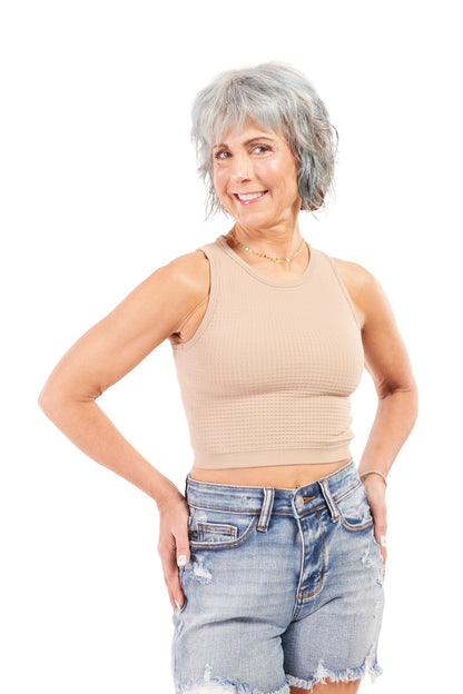 Women's Waffle Knit Bralette