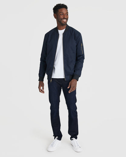 Black & Navy Bomber Jacket 2-Pack