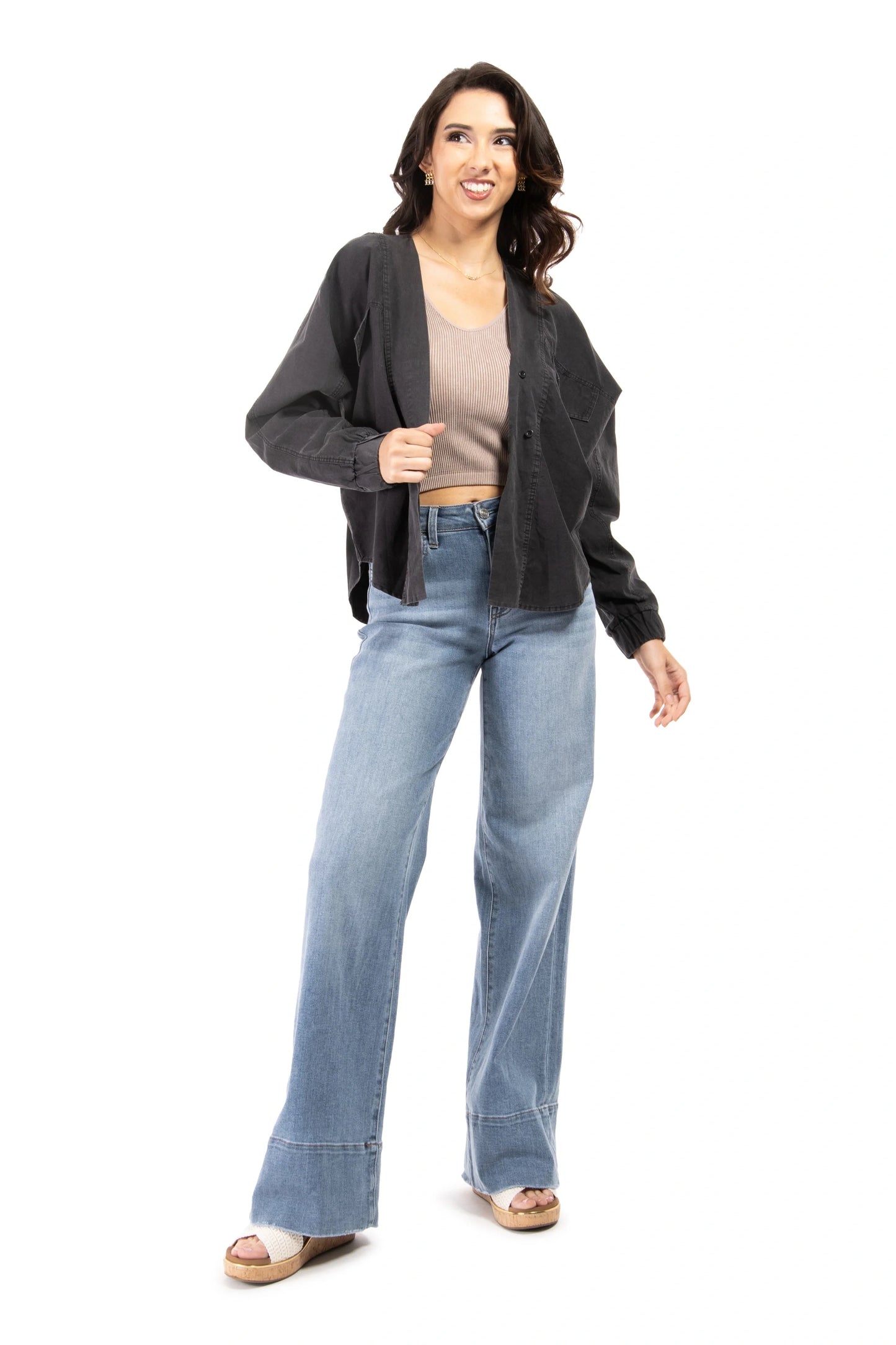 Flowing Through The Week Long Sleeve Top