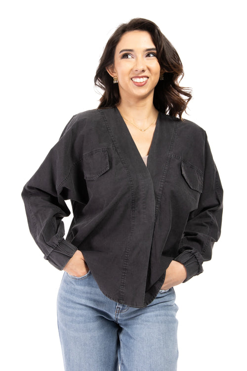 Flowing Through The Week Long Sleeve Top