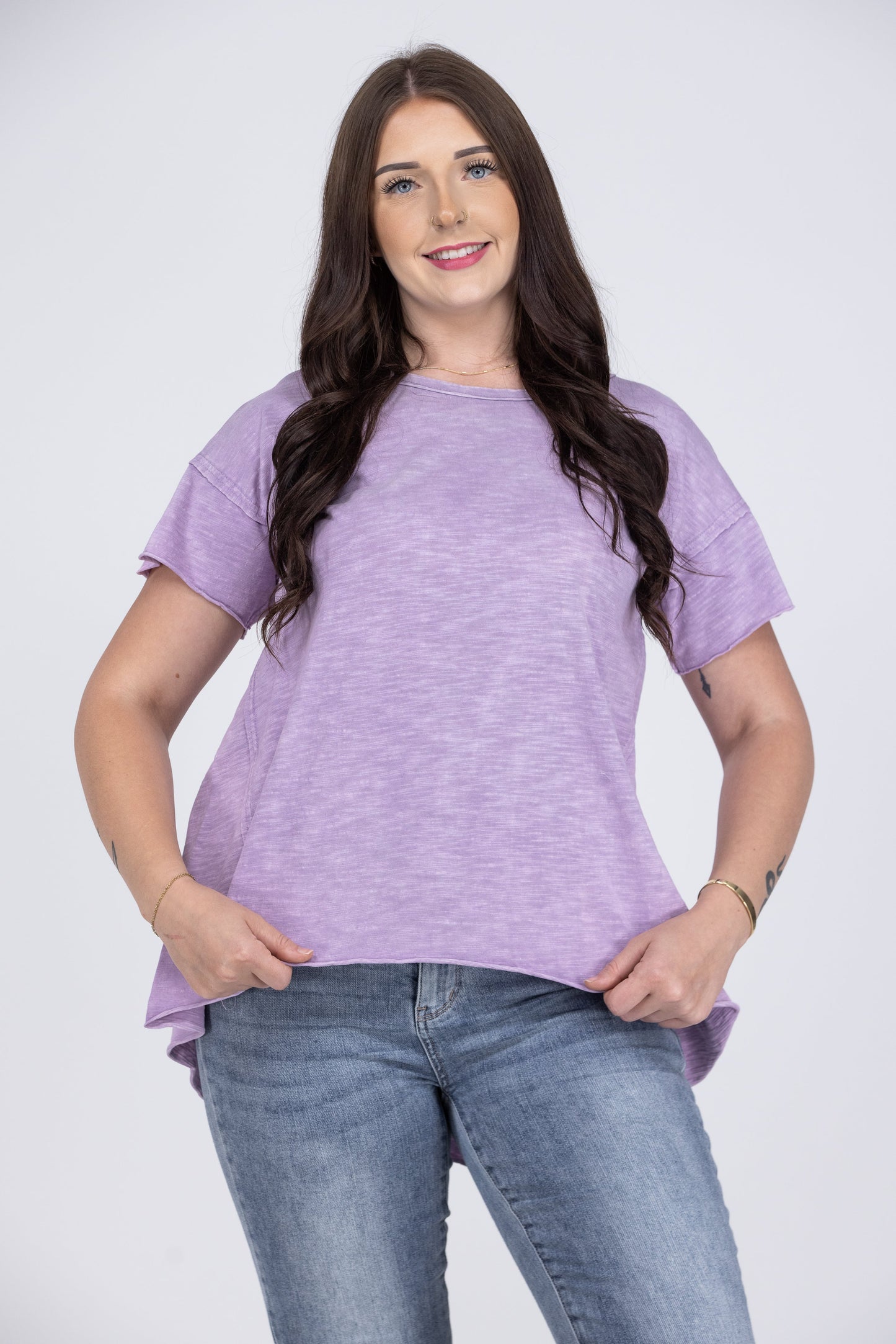 Wake Up With Determination Women's Casual Short Sleeve Top