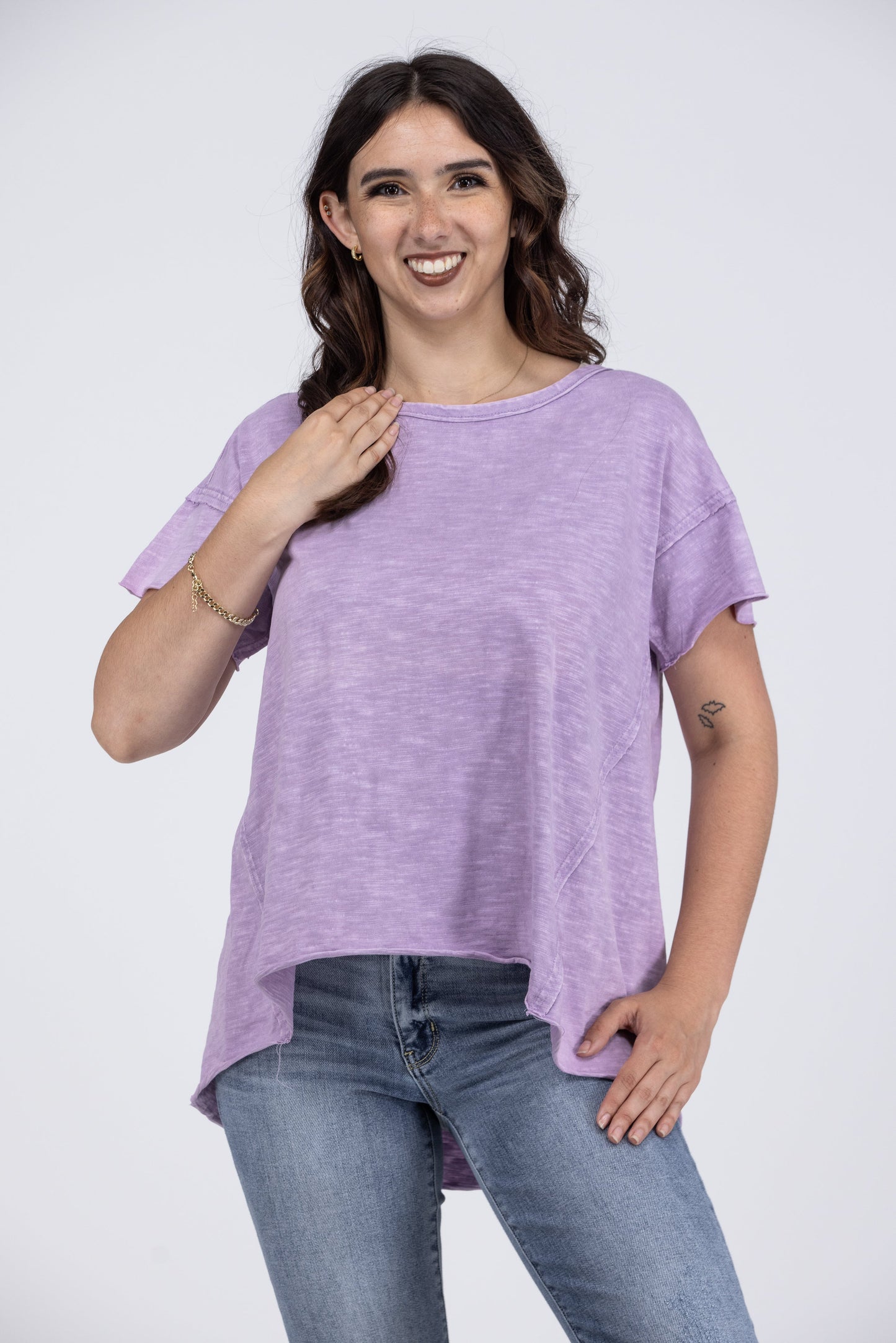 Wake Up With Determination Women's Casual Short Sleeve Top