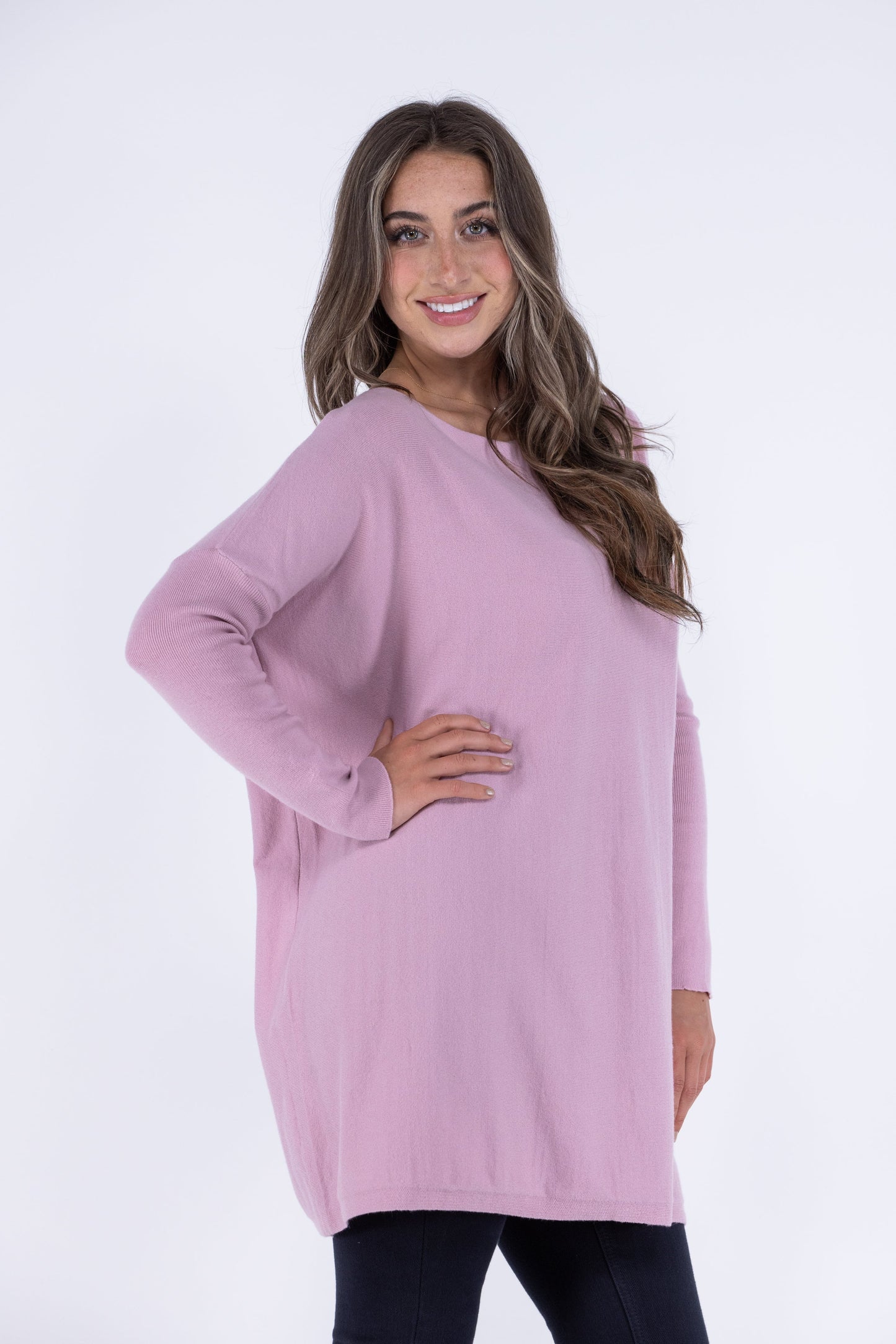 Always Welcome Women's Tunic Sweater