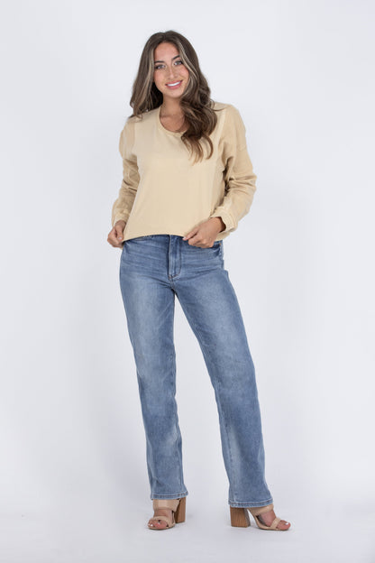 Heat Wave Women's Long Sleeve Top