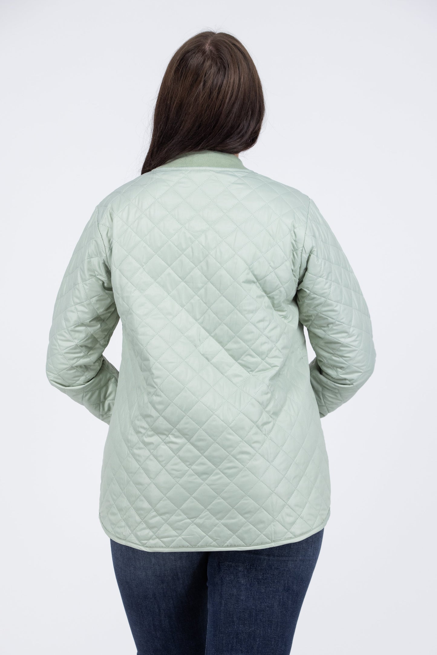 Aspire to Inspire Women's Quilted Bomber Jacket