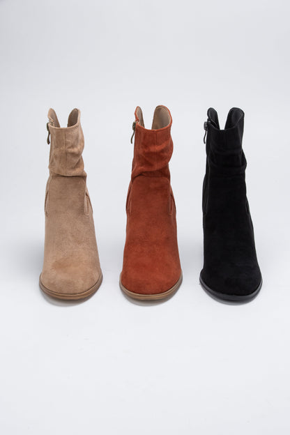 Corky's Last Call Women's Faux Suede Side Zipper Boots