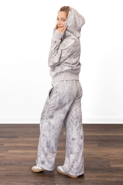 ALB Custom Women's Camo Print Wide Leg Pants - Two Inseams