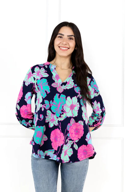 Lizzy Women's 3/4 Sleeve Top
