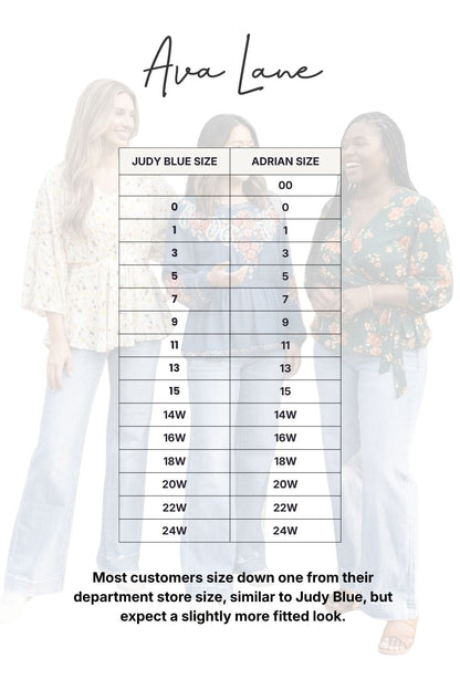 The Adrian High-Rise Wide Leg Denim - Three Inseams