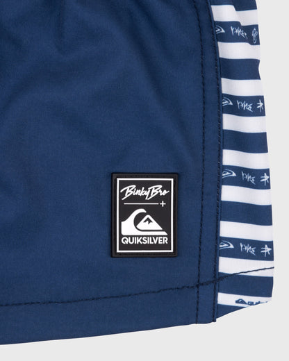BinkyBro x Quiksilver Soup Bowl Swim Trunks