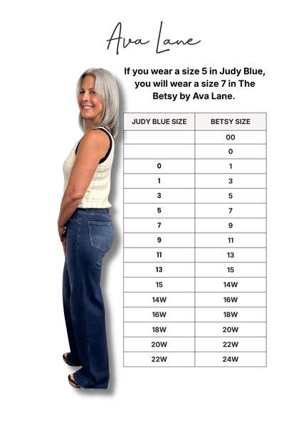 The Betsy High-Rise Tummy Control Vintage Wide Leg Jeans