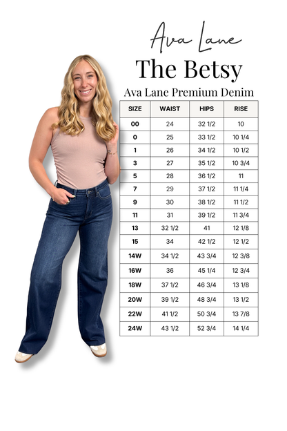 The Betsy High-Rise Tummy Control Vintage Wide Leg Jeans