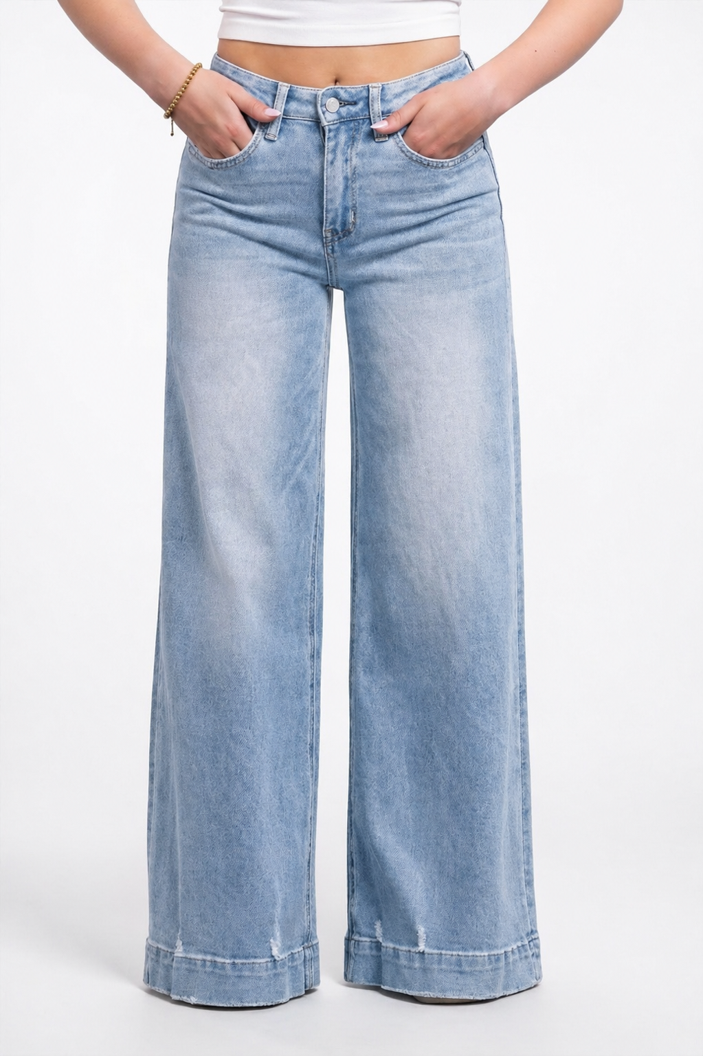 The Adrian High-Rise Wide Leg Denim - Three Inseams