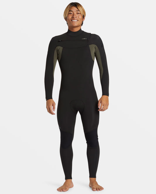 4/3mm Everyday Sessions GBS Chest Zip Wetsuit - Thyme