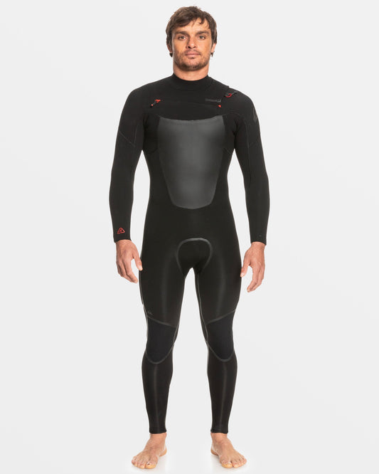 5/4/3mm Marathon Sessions GBS Chest Zip Wetsuit - Black