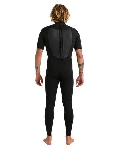 2/2 Prologue Short Sleeve Back Zip Wetsuit - Black