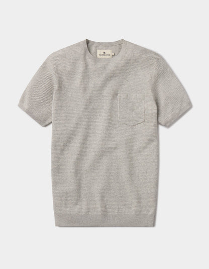 Waffle Knit Sweater Tee