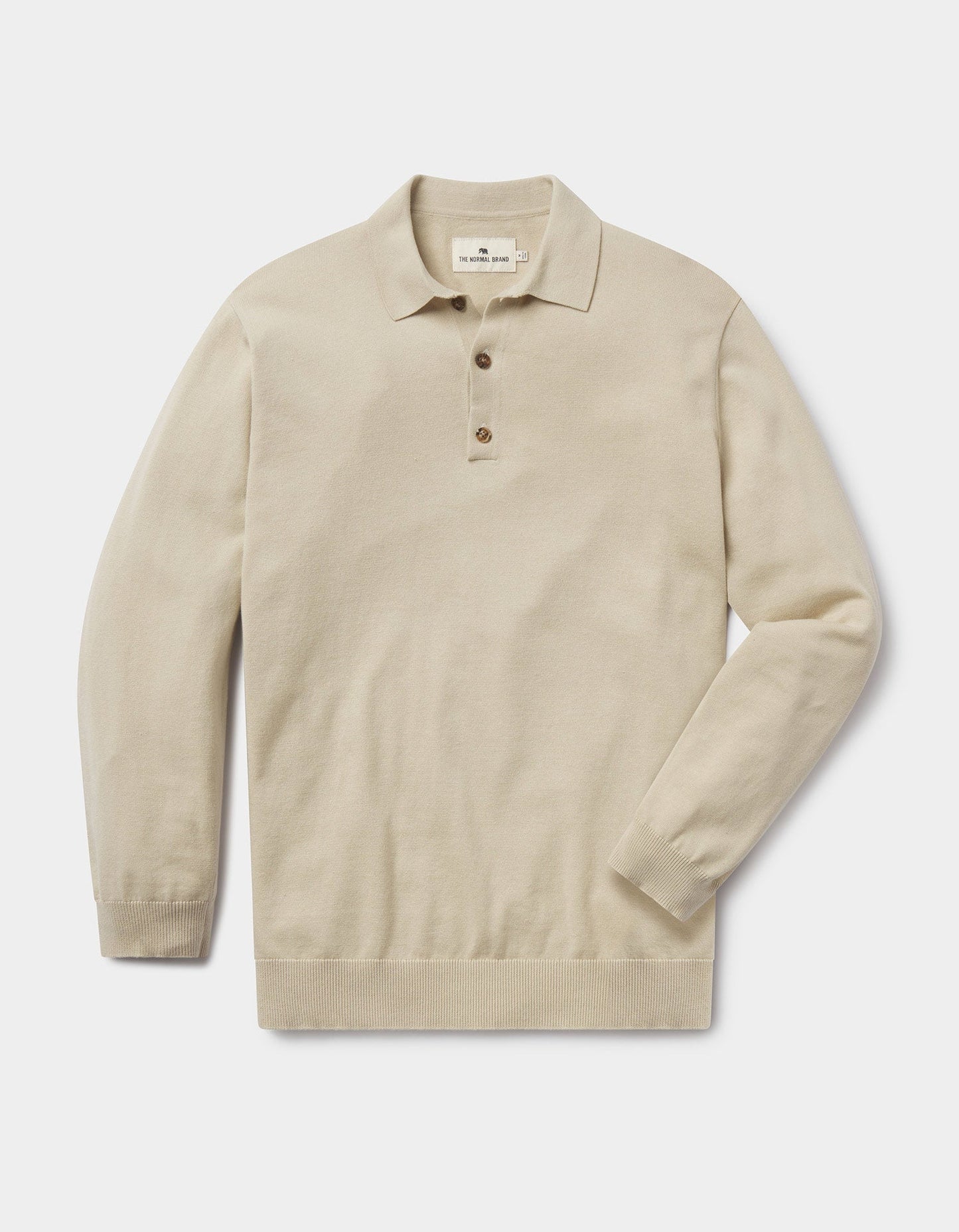 Robles Knit Long Sleeve Polo