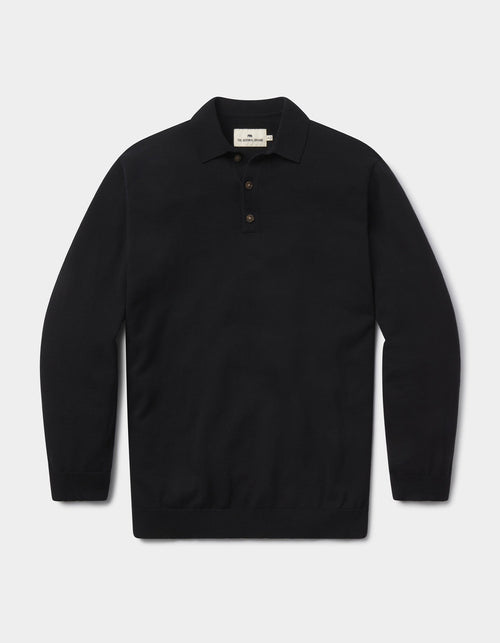 Robles Knit Long Sleeve Polo
