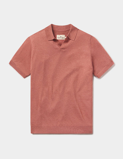 Summer Linen-Blend Polo