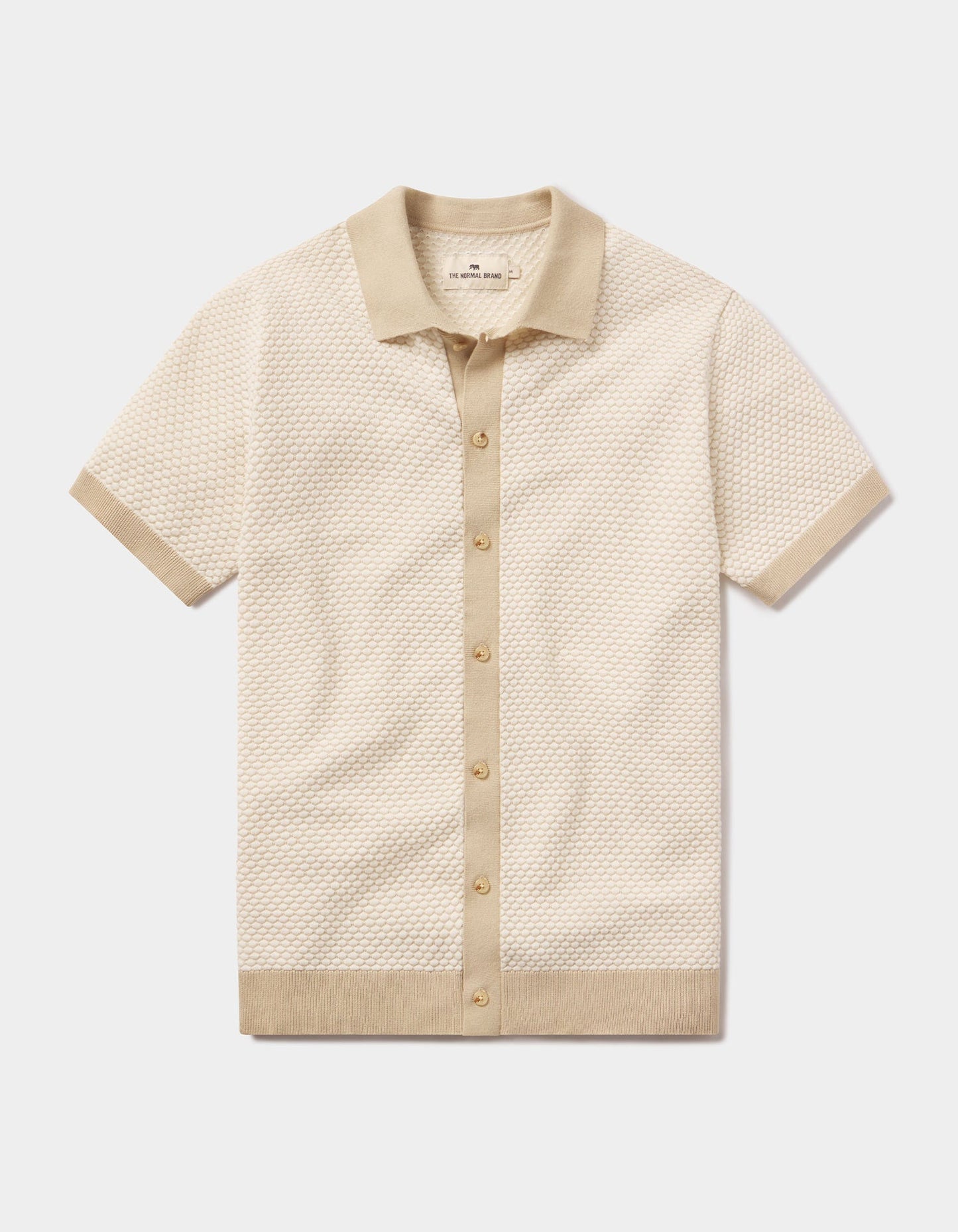 Robles Knit Jacquard Button Up