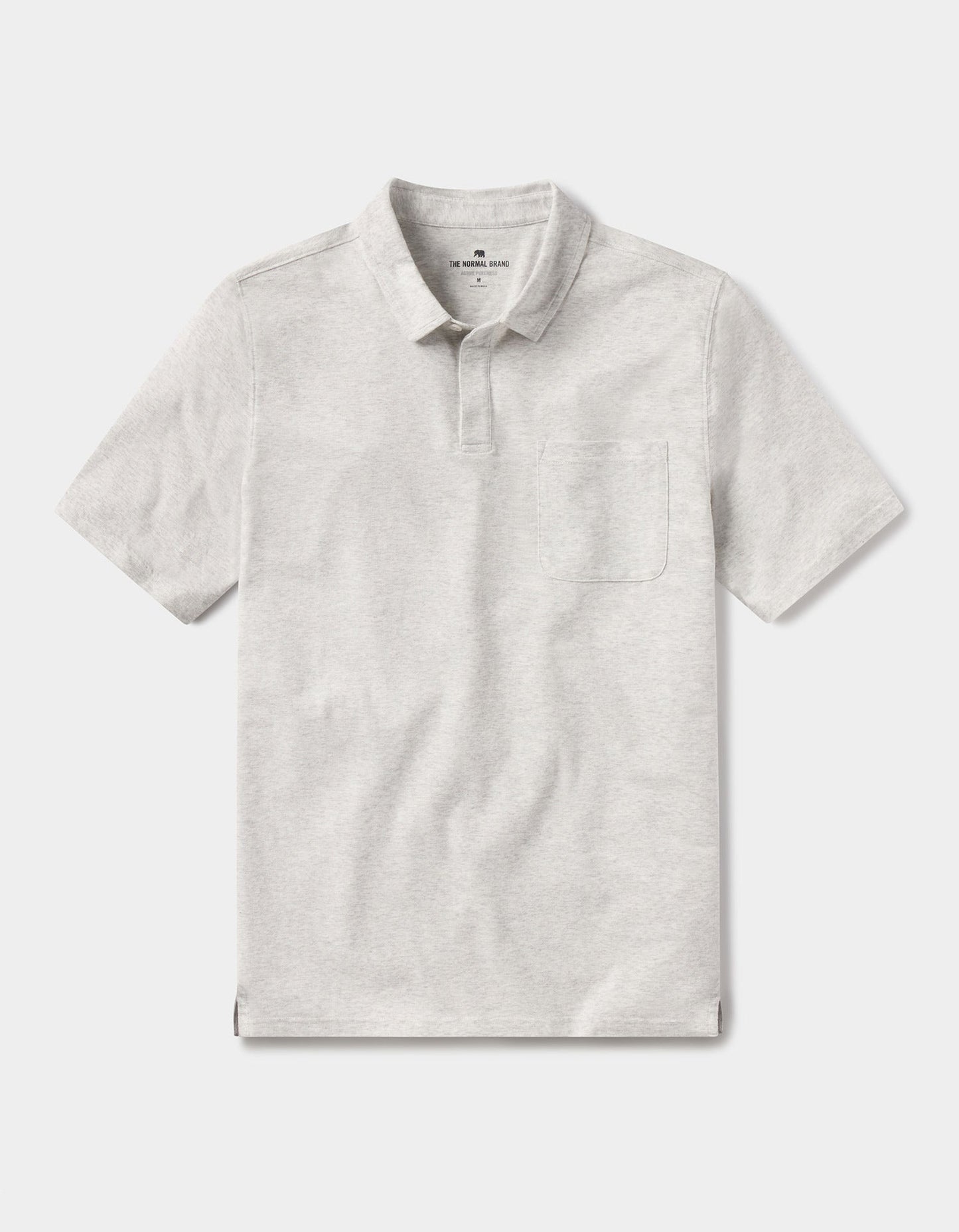 Active Puremeso Everyday Polo in Stone